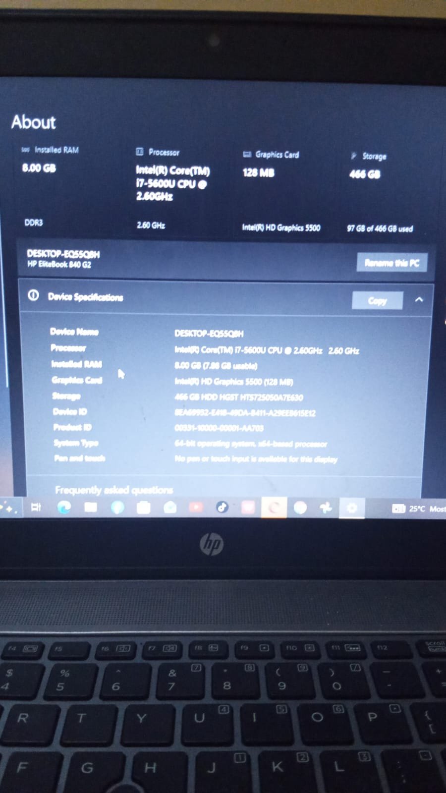 Hp laptop