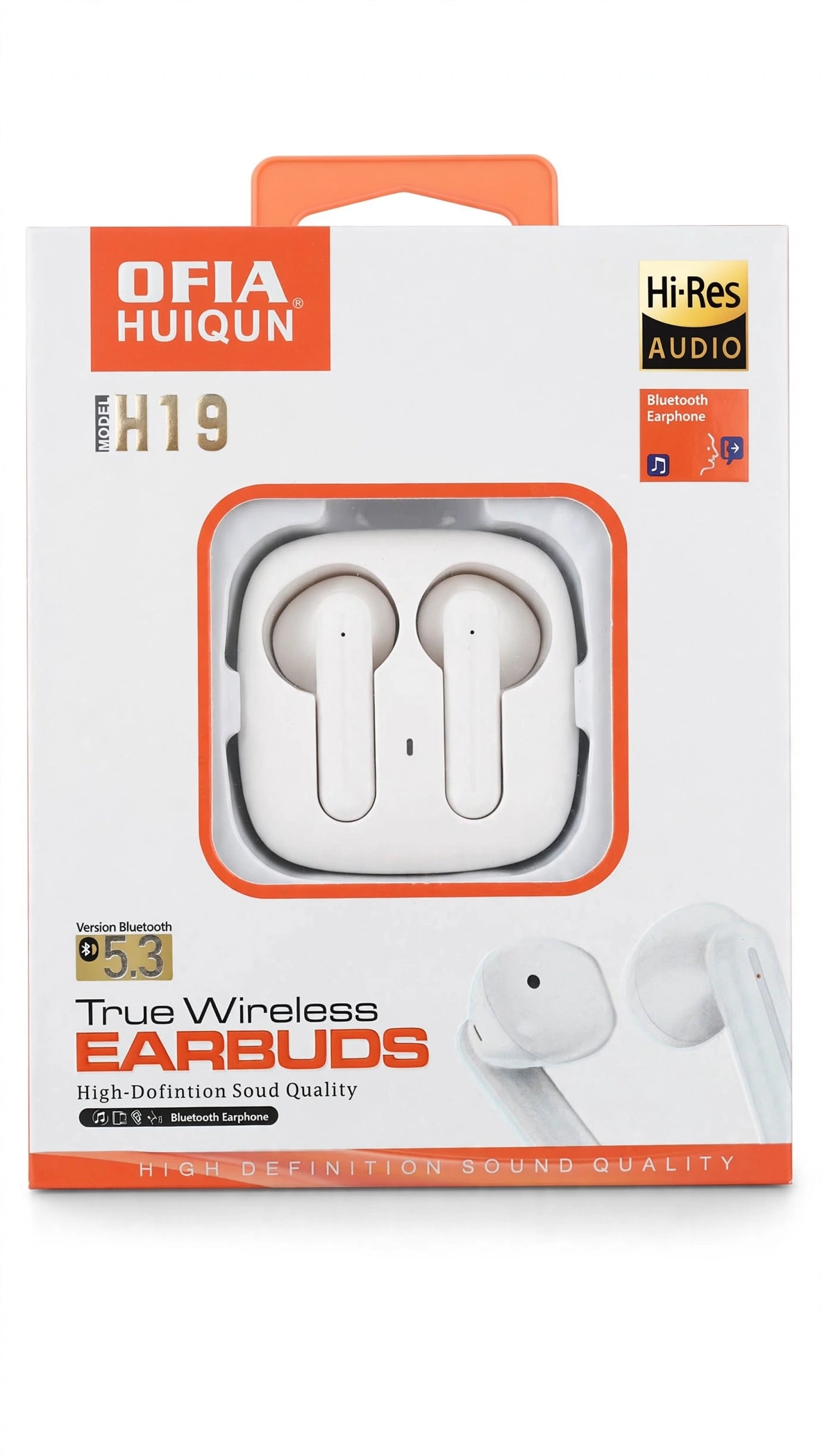 OFIA H19 True Wireless Bluetooth Earbuds