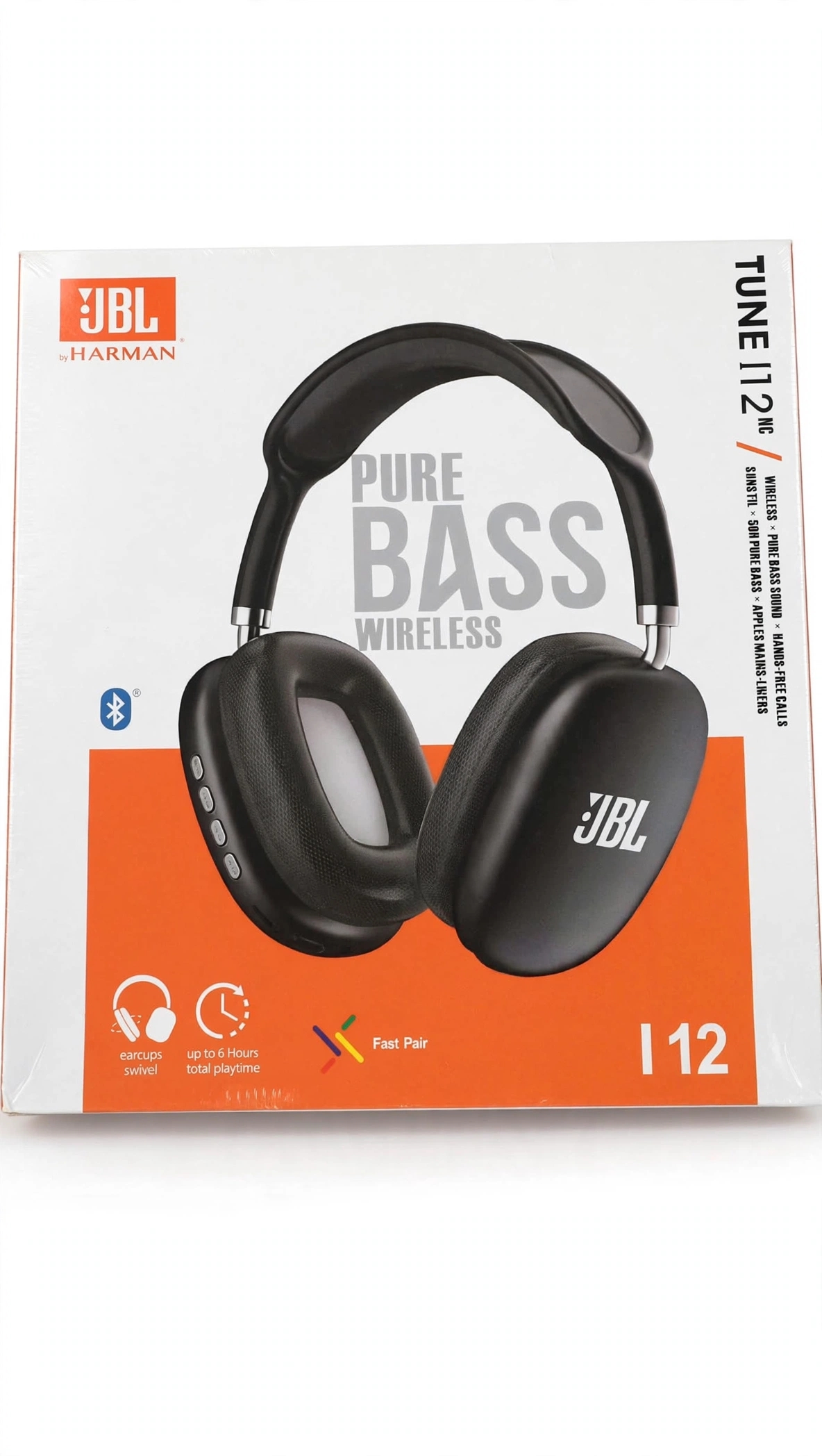 JBL I12 TWS Pro Wireless Bluetooth Earbuds